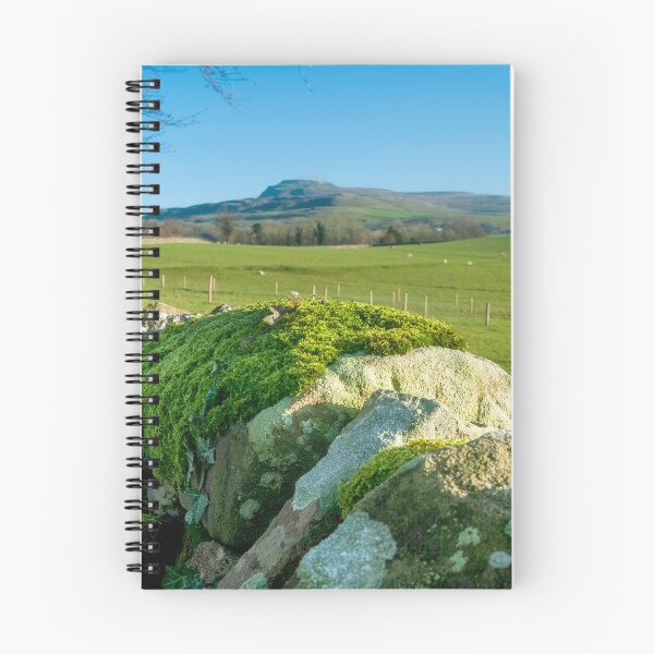 Item preview, Mossy wall, view to Ingleborough designed and sold by Sue Knowles.