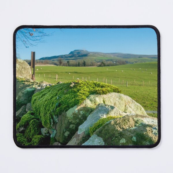 Item preview, Mossy wall, view to Ingleborough designed and sold by Sue Knowles.