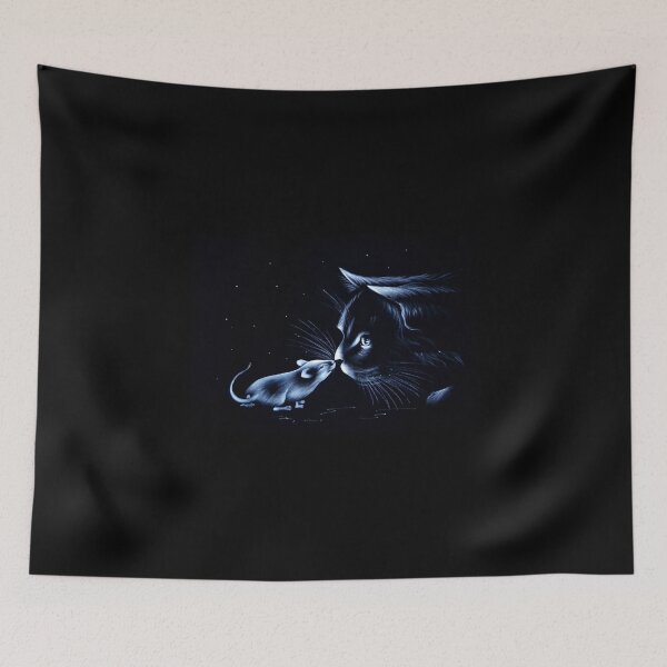 Item preview, cat and rat designed and sold by pop2021shirt.