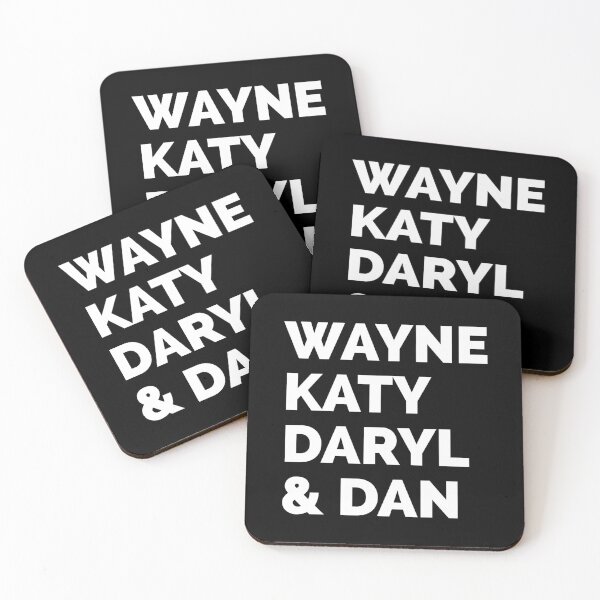 Aperçu de l'œuvre Wayne Katy Daryl & Dan - Vêtements inspirés de Letterkenny créée et vendue par robbclarke.