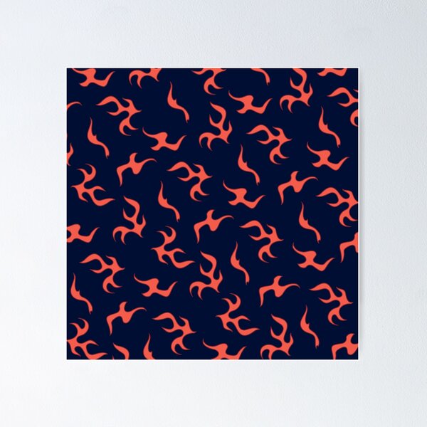 Item preview, Red and Blue Flame Aesthetic designed and sold by Ayoub14.