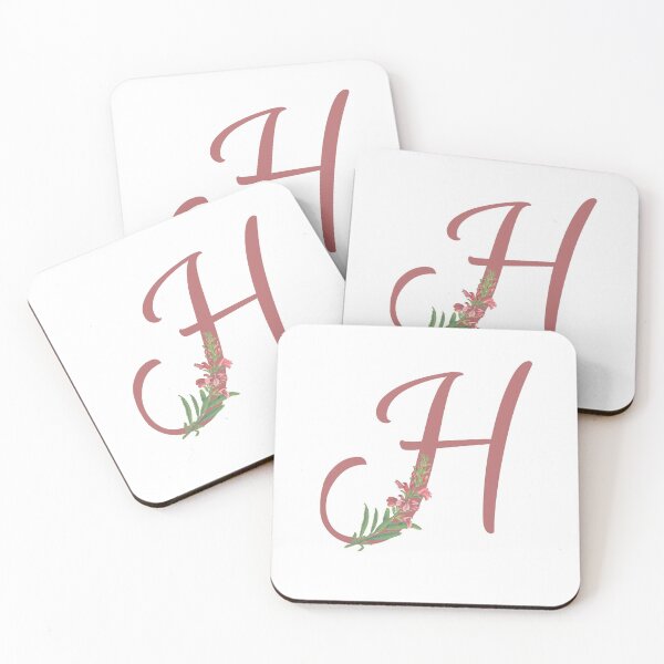 Item preview, Copy of Letter H in Floral designed and sold by designlee.