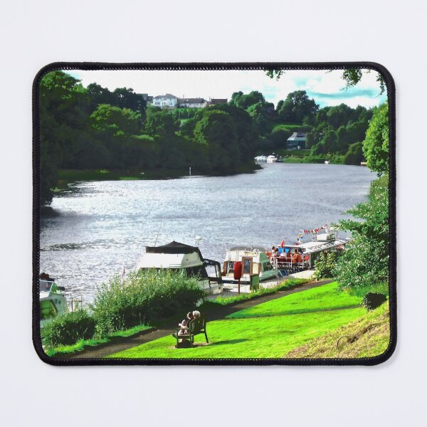 Item preview, Boats docked at the Killyhevlin Hotel designed and sold by Shulie1.