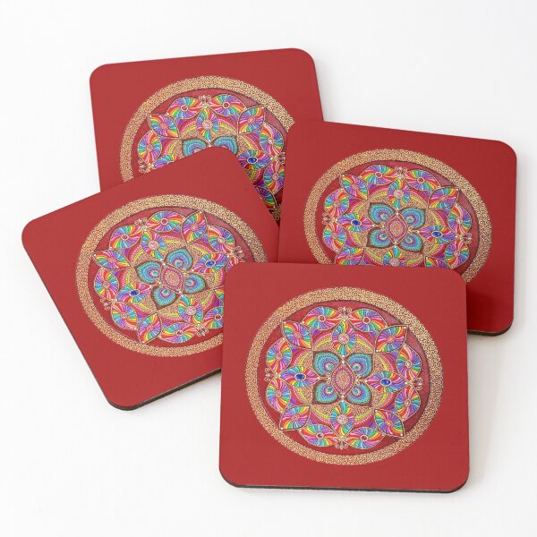 Item preview, Psychedelic Mandala Art designed and sold by ThatMandalaShop.