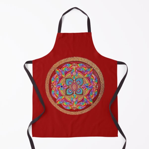 Item preview, Psychedelic Mandala Art designed and sold by ThatMandalaShop.