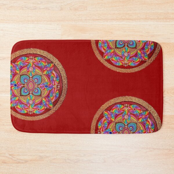 Item preview, Psychedelic Mandala Art designed and sold by ThatMandalaShop.