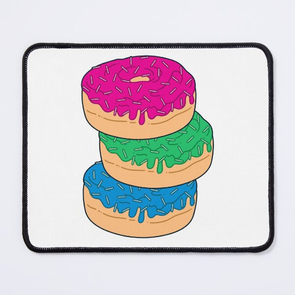 Item preview, Polysexual Pride Flag Donut Stack designed and sold by MadeByBeata.