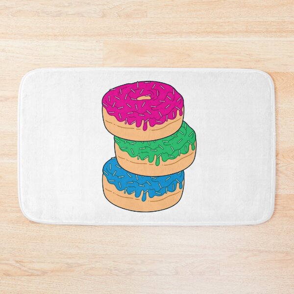 Item preview, Polysexual Pride Flag Donut Stack designed and sold by MadeByBeata.