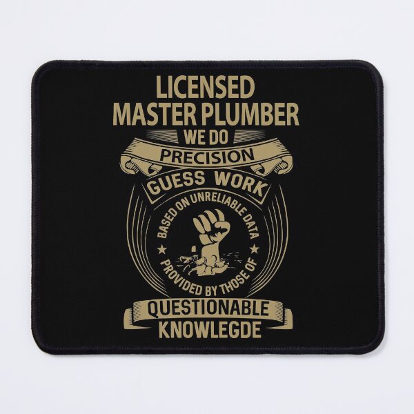 Item preview, Licensed Master Plumber T Shirt - We Do Precision Job Gift Item Tee designed and sold by smueller39.