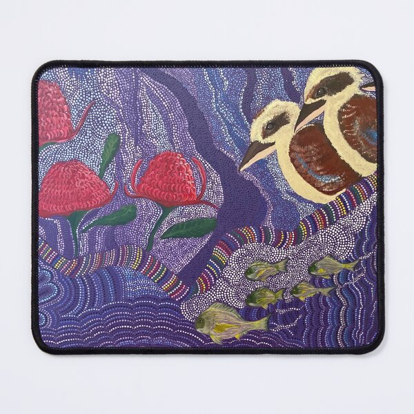 Item preview, Australian Natives Dot Paintings by Kim Cameron designed and sold by LOSTMANLY.