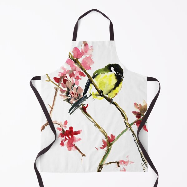 Item preview, Great Tit and Spring Blossom designed and sold by surenart.
