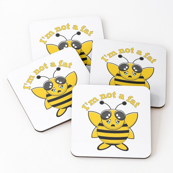 Item preview, I'm not a fat bees warm   designed and sold by Linnerii.