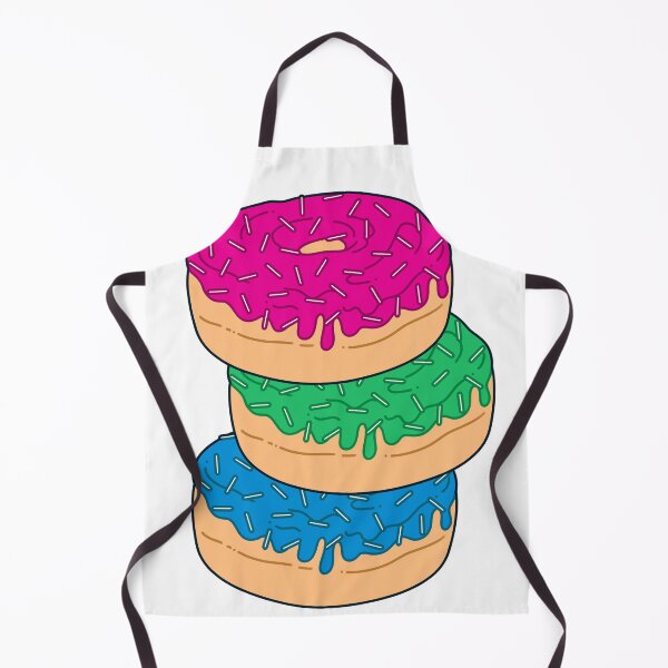Item preview, Polysexual Pride Flag Donut Stack designed and sold by MadeByBeata.