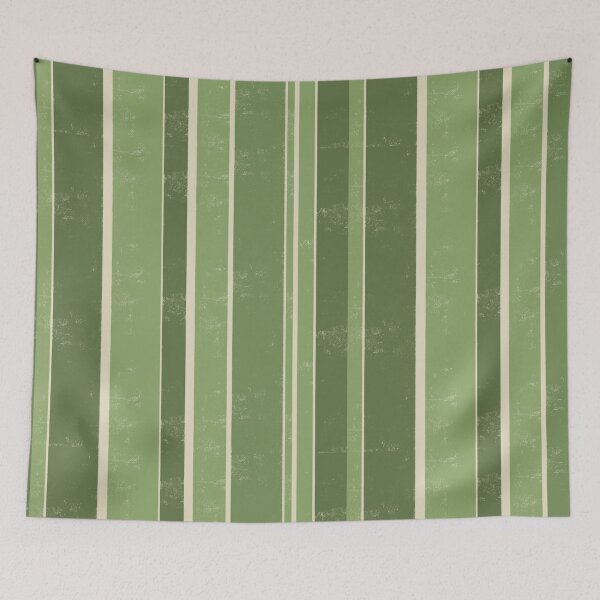 Aperçu de l'œuvre Contemporary Stripes Pattern, Khaki Green créée et vendue par bubblyshades.