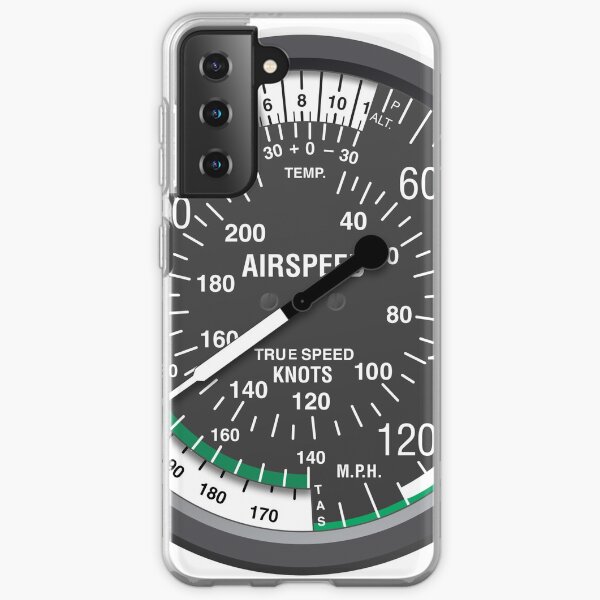 Aviation Air Speed Indicator Samsung Galaxy Soft Case