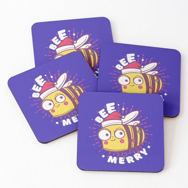 Item preview, Merry Chirsmast Bee swarmes simulatores    designed and sold by TheShirtsBar.
