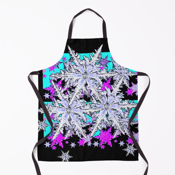 Item preview, DECORATIVE HOLIDAY WINTER SNOWFLAKE PATTERN BLACK ART designed and sold by sharlesart.