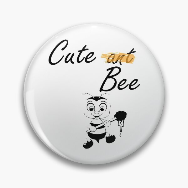Item preview, cute bee funny bee not ant   designed and sold by Linnerii.