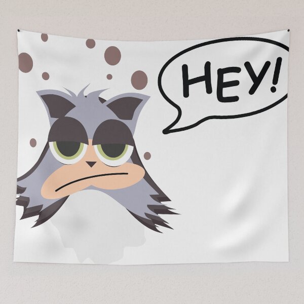 Item preview, cat sayes hey designed and sold by axelmcg.