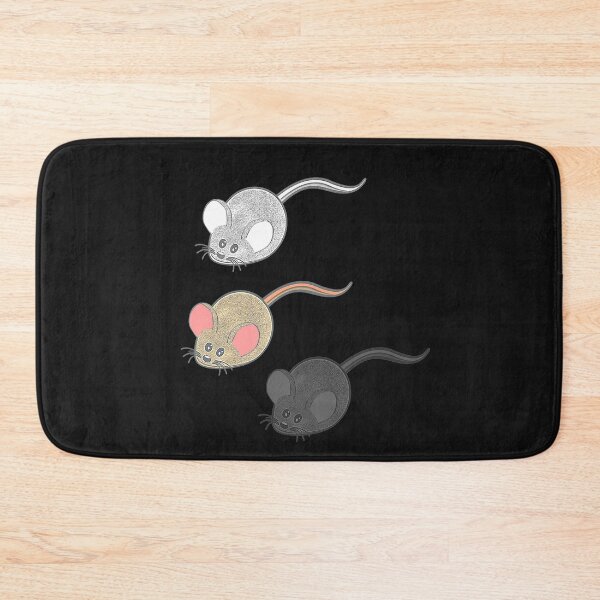Item preview, Three mice, mice fan, cute animal designs baby, gift ideas mice designed and sold by Kirei-Lily.