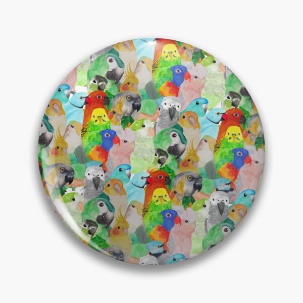 Item preview, Watercolor Parrots designed and sold by Liv-Engler-Art.