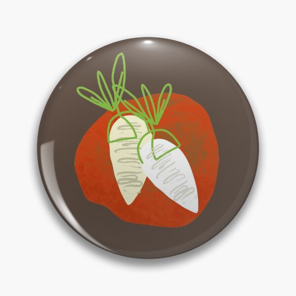 Item preview, Daikon Radish | Earthy Tones designed and sold by WriteOnThyme.