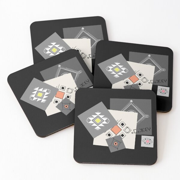 Item preview, Copie de squares to illustrate Amazigh art - Berber motifs designed and sold by raninou.
