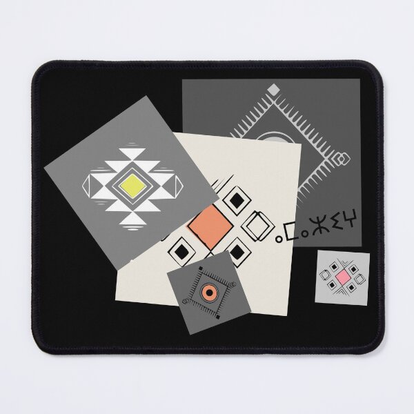Item preview, Copie de squares to illustrate Amazigh art - Berber motifs designed and sold by raninou.