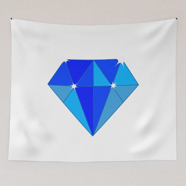 Item preview, diamond t-shirt | blue diamond t-shirt | diamond sticker  designed and sold by KARTICK DUTTA.