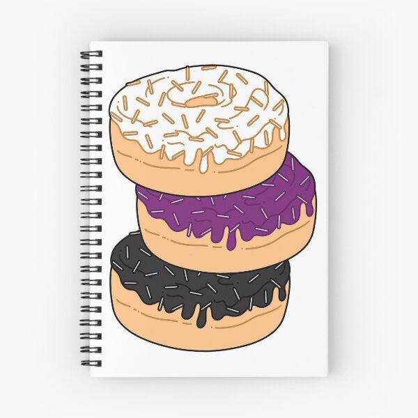 Item preview, Demisexual Pride Flag Donut Stack designed and sold by MadeByBeata.