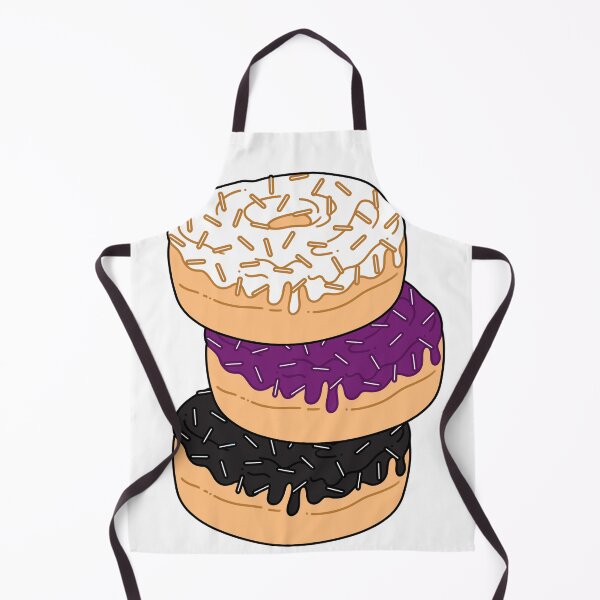 Item preview, Demisexual Pride Flag Donut Stack designed and sold by MadeByBeata.