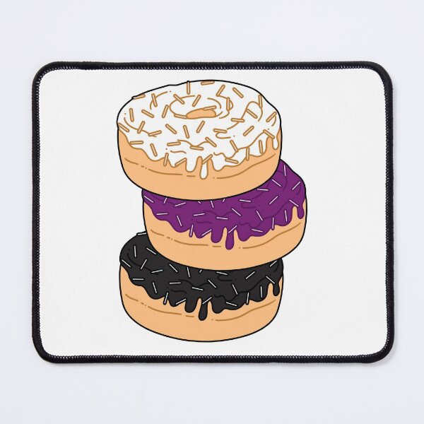 Item preview, Demisexual Pride Flag Donut Stack designed and sold by MadeByBeata.