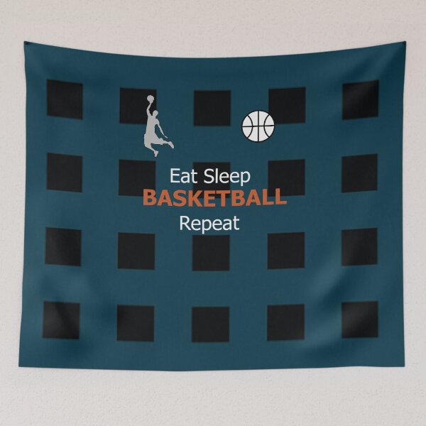 Item preview, Eat Sleep Basketball Repeat designed and sold by The Xlads Apparel ⭐.