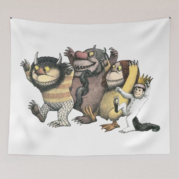 Item preview, Where the wild things are, Max with Wolves designed and sold by 2692Artwork.