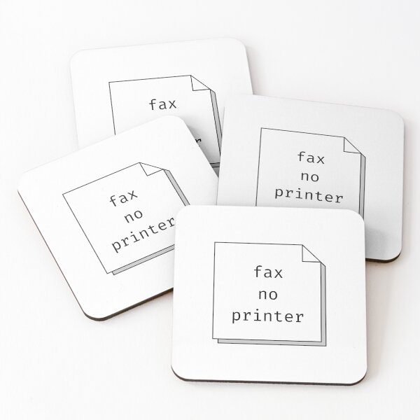Item preview, fax no printer designed and sold by bossbehaviour.