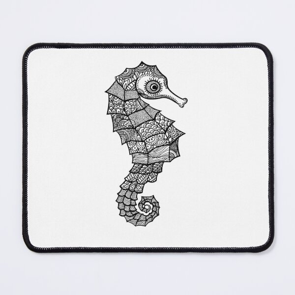 Item preview, mandala hippocampus designed and sold by socuteanimals.