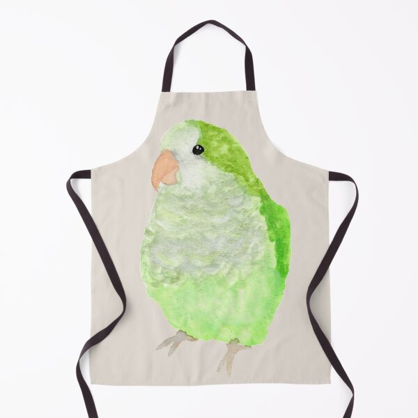 Item preview, Watercolor Quaker Parrot designed and sold by Liv-Engler-Art.