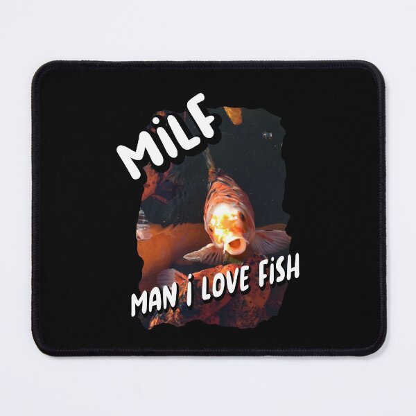 Item preview, Man I Love fish designed and sold by printhappy4you.