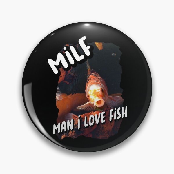 Item preview, Man I Love fish designed and sold by printhappy4you.