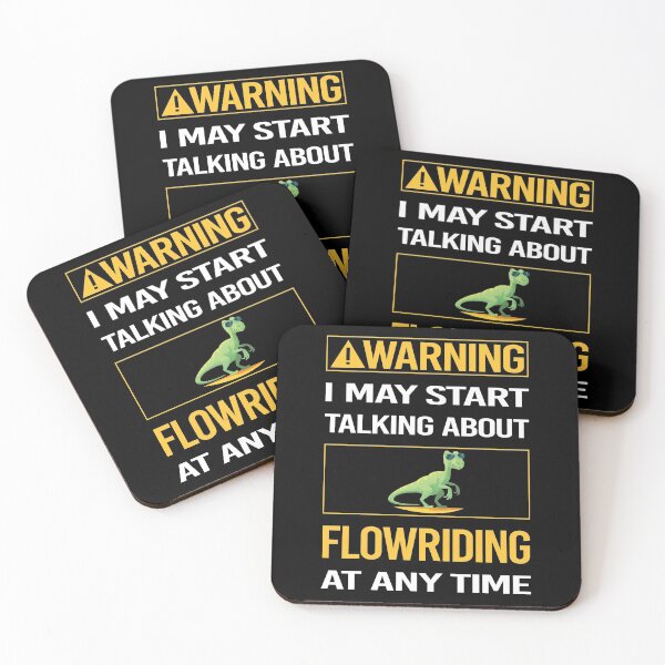 Item preview, Funny Warning Flowriding Flowboarding designed and sold by ArydeaNoriega.