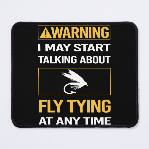 Item preview, Funny Warning Fly Tying designed and sold by ArydeaNoriega.