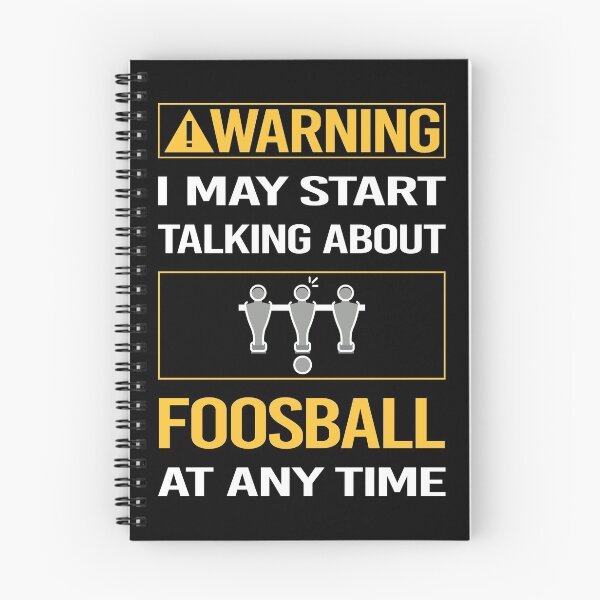 Item preview, Funny Warning Foosball designed and sold by ArydeaNoriega.