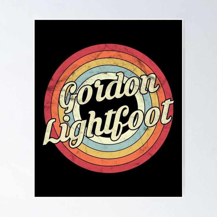 Gordon Lightfoot Sticker