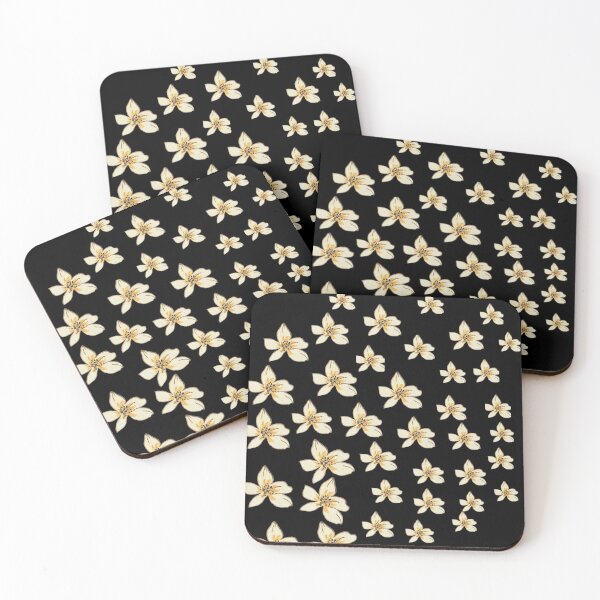 Item preview, flowers take a geometric shape  designed and sold by Sanaa95-21BK.