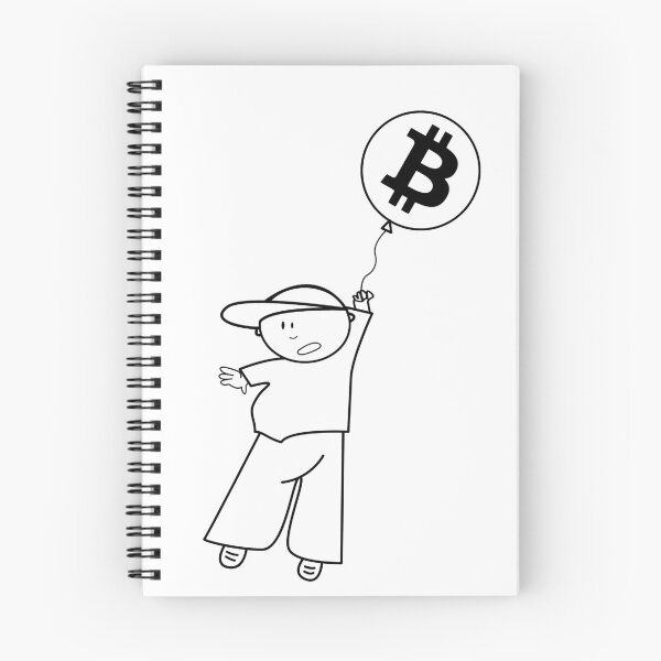 Item preview,  print bitcoin white, cryptocurrency, hodl, internet currency designed and sold by vilma3000.