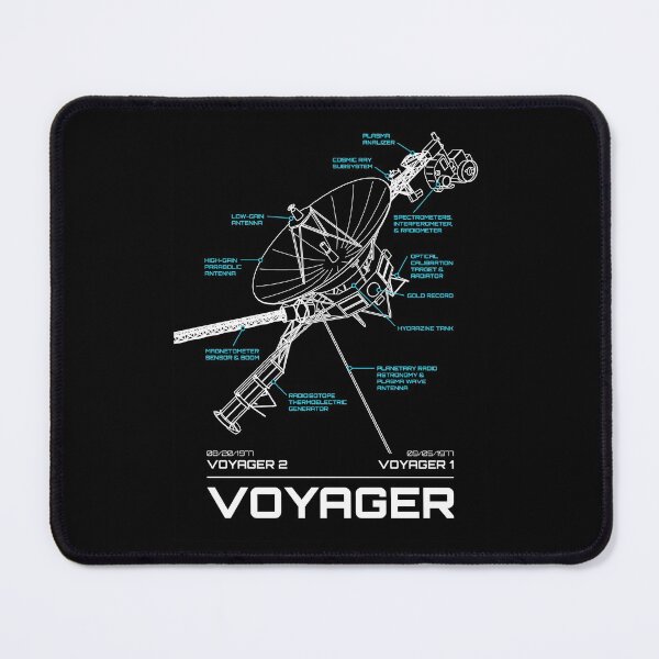 Item preview, Voyager Space Probe Schematic designed and sold by darkskygear.