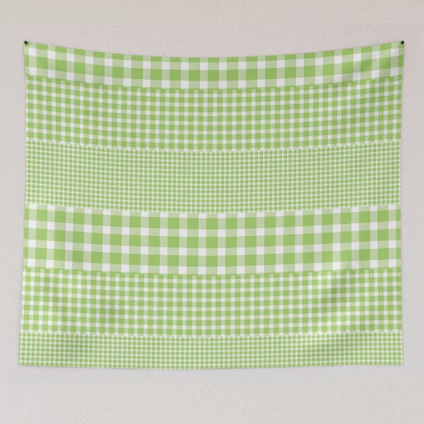 Item preview, Copy of 65 MCMLXV Green Gingham Plaid Mix Pattern designed and sold by 65 MCMLXV.