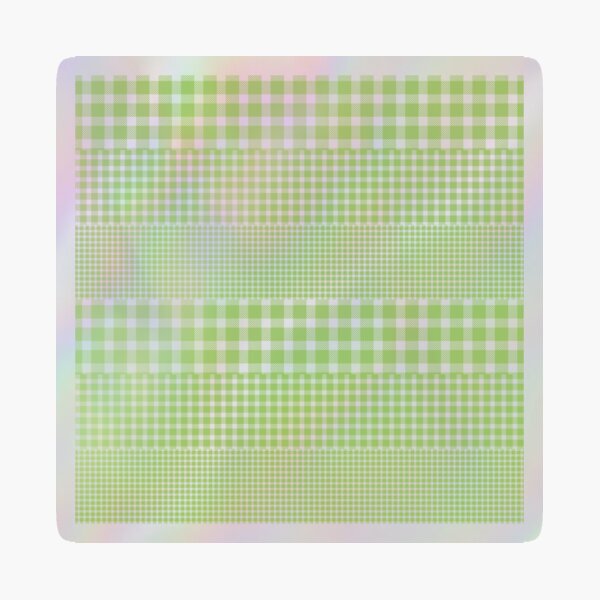 Item preview, Copy of 65 MCMLXV Green Gingham Plaid Mix Pattern designed and sold by 65 MCMLXV.