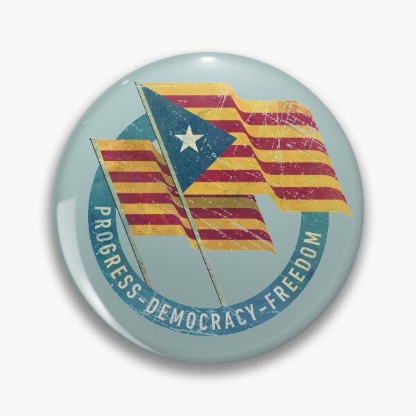 Item preview, Catalan Flags Vintage Emblem designed and sold by Lidra Zehcnas.