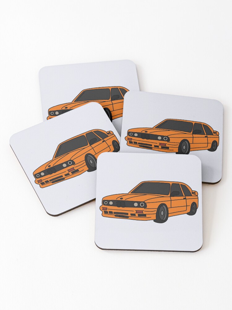 Thumbnail 1 of 5, Coasters (Set of 4), Nostalgic Car designed and sold by EclipseInFlames.